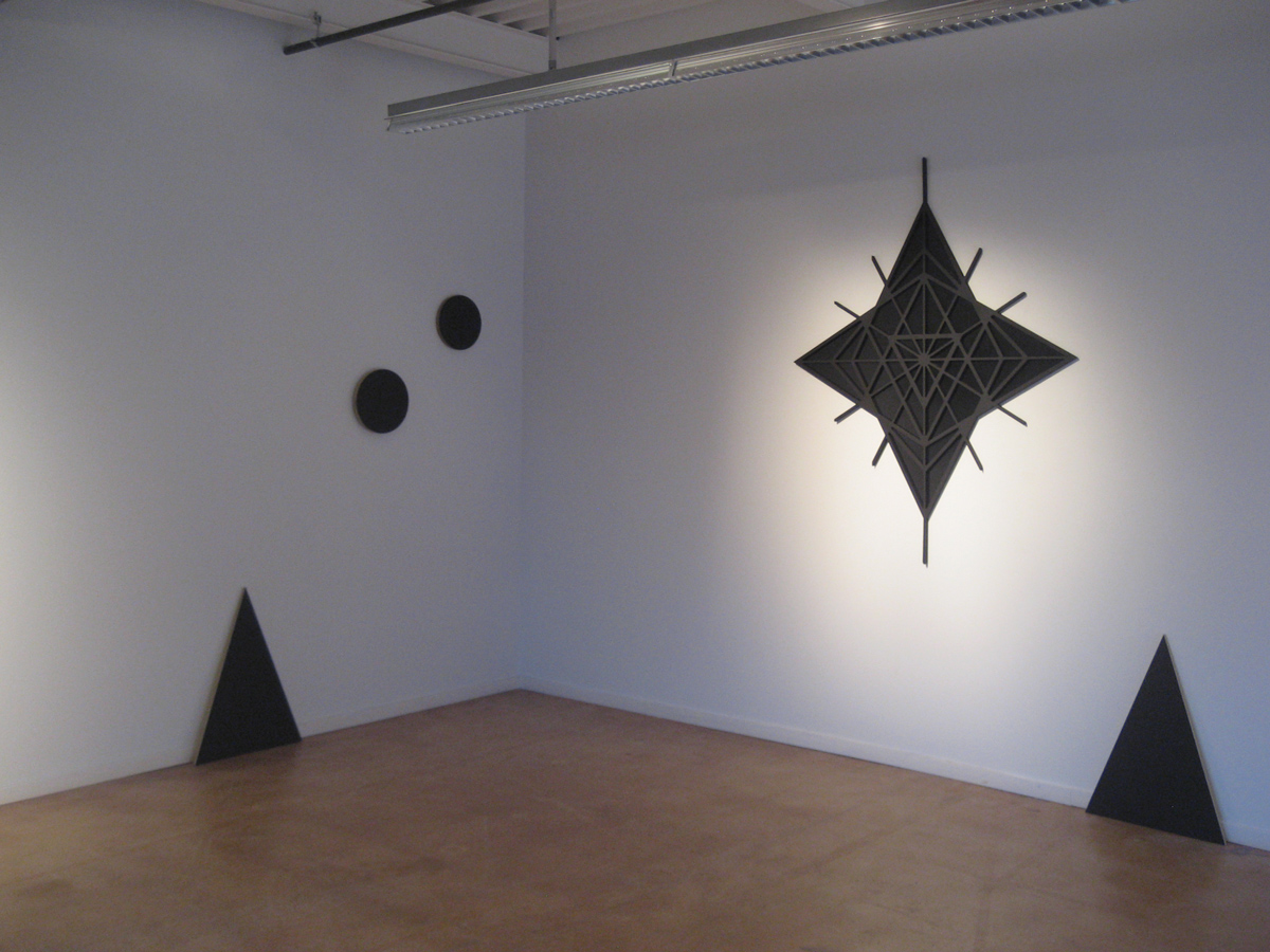 Jonathan Naas, And the future way so black, exhibition view in ÉCAL, Lausanne.
