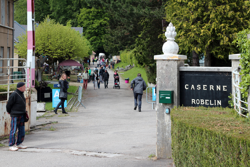 La Caserne Robelin de Ferrette.